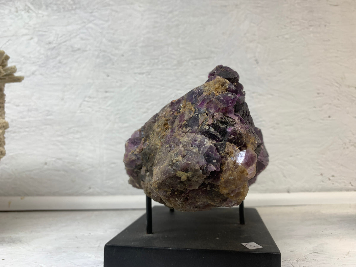 Elmwood Deep Purple Fluorite Crystal Specimen – Tennessee