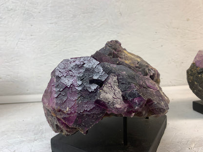 Elmwood Deep Purple Fluorite Crystal Specimen – Tennessee