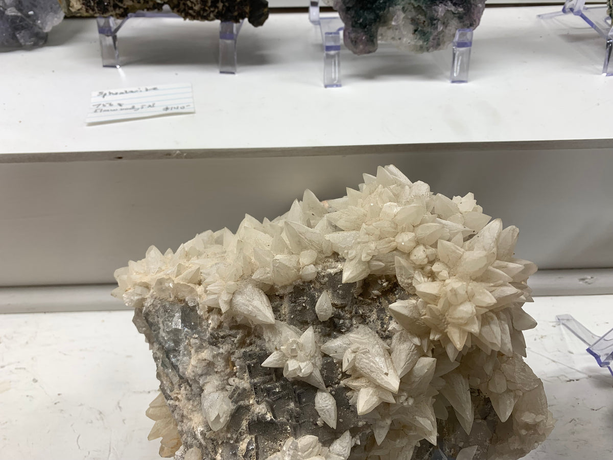Calcite on Fluorite Collector Specimen