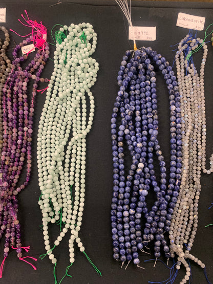 Natural Gemstone Bead Strands