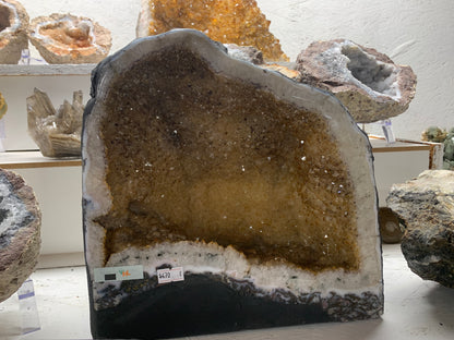 Large Natural Citrine Geode – 10.44 kg