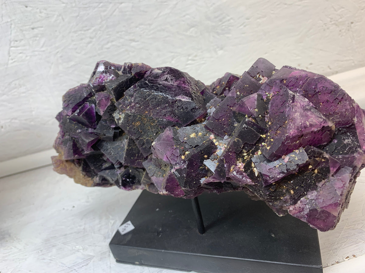 Elmwood Deep Purple Fluorite Crystal Specimen – Tennessee