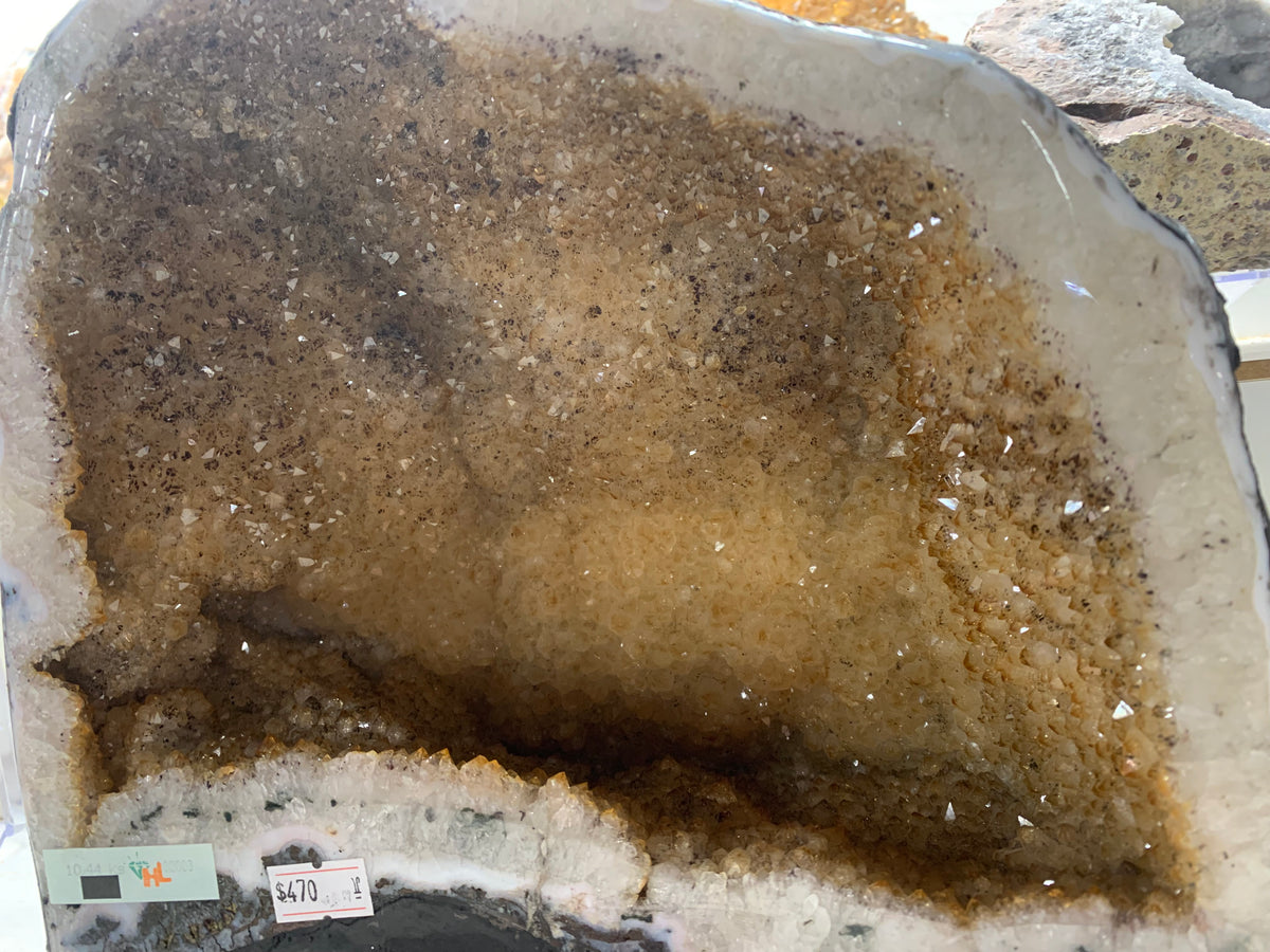 Large Natural Citrine Geode – 10.44 kg