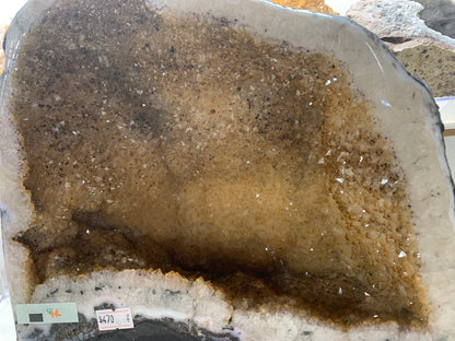 Large Natural Citrine Geode – 10.44 kg