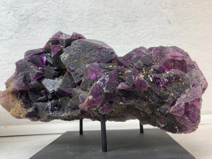 Elmwood Deep Purple Fluorite Crystal Specimen – Tennessee