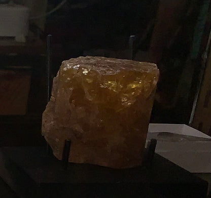 Golden Heliodor Beryl Collector Specimen – 368 g
