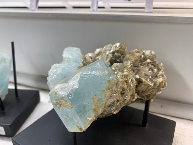 Aquamarine on Muscovite Collector Specimen