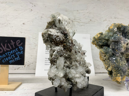 Brookite with Quartz & Chlorite – Pakistan – 628 g