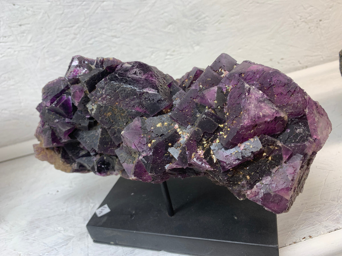 Elmwood Deep Purple Fluorite Crystal Specimen – Tennessee