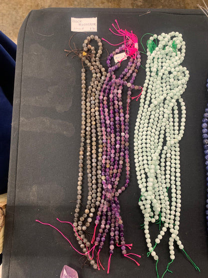 Natural Gemstone Bead Strands