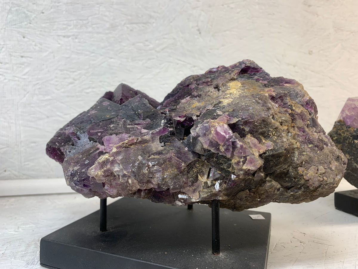 Elmwood Deep Purple Fluorite Crystal Specimen – Tennessee