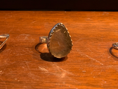 .925 Sterling Silver Rings with Genuine Natural Gemstones